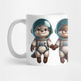 Cute Otter This world Illustration Mug